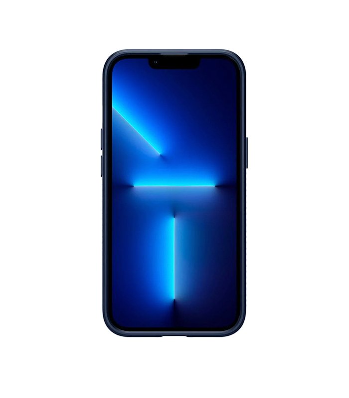 Leather Case iPhone 12 Deep Violet - Image 3